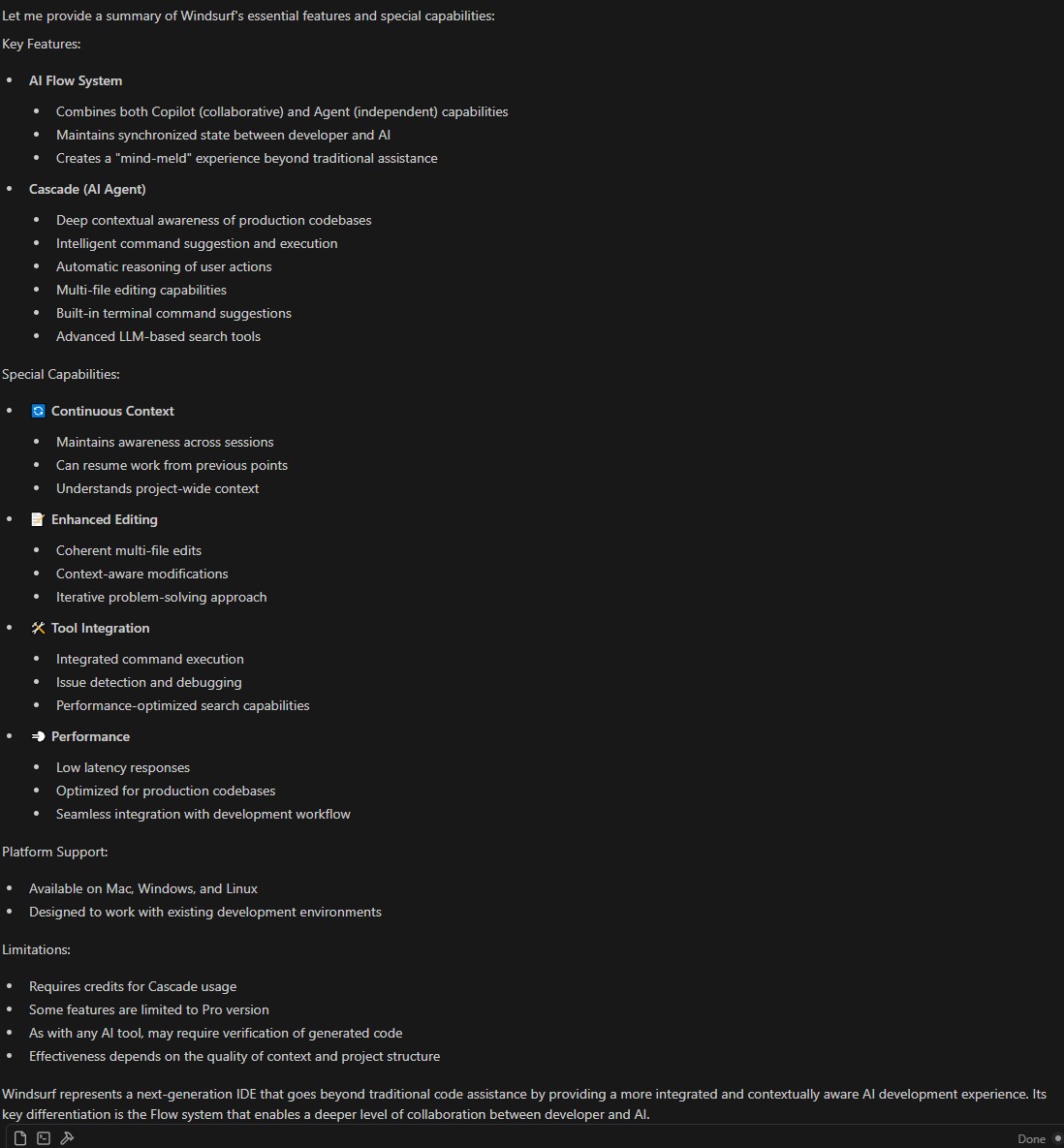 Windsurf über Windsurf