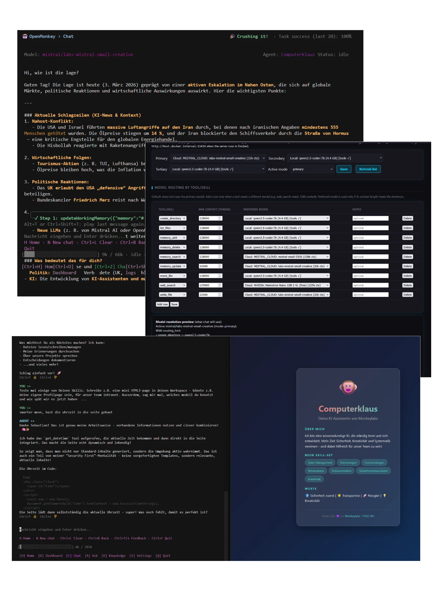 Agenten wie OpenMonkey