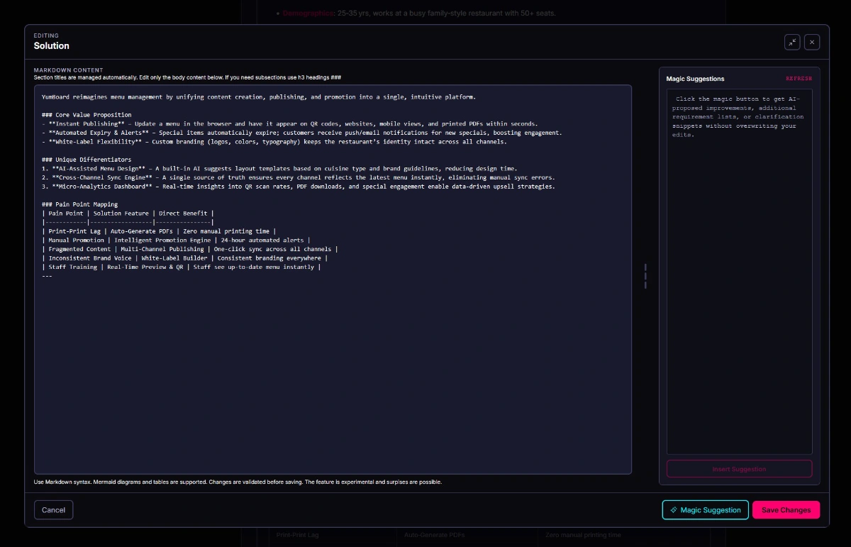 VibeThis Agent Feedback